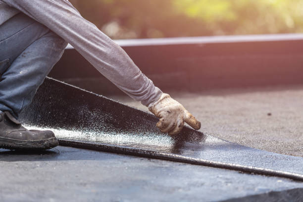 Professional Emergency Waterproofing technician working in Bliss, NY